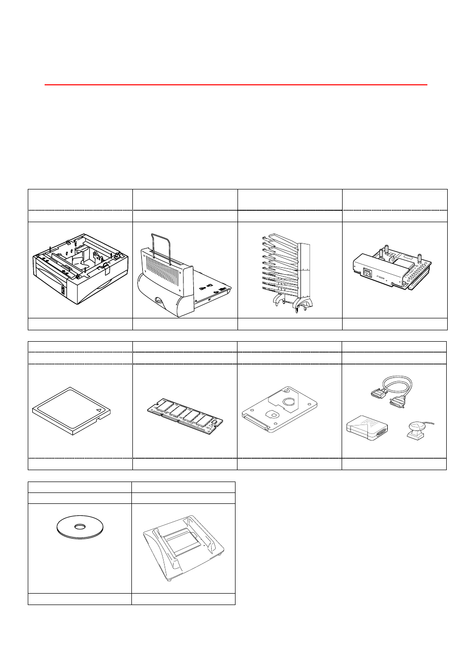Optional accessories and supplies | Brother HL-2460 User Manual | Page 133 / 245
