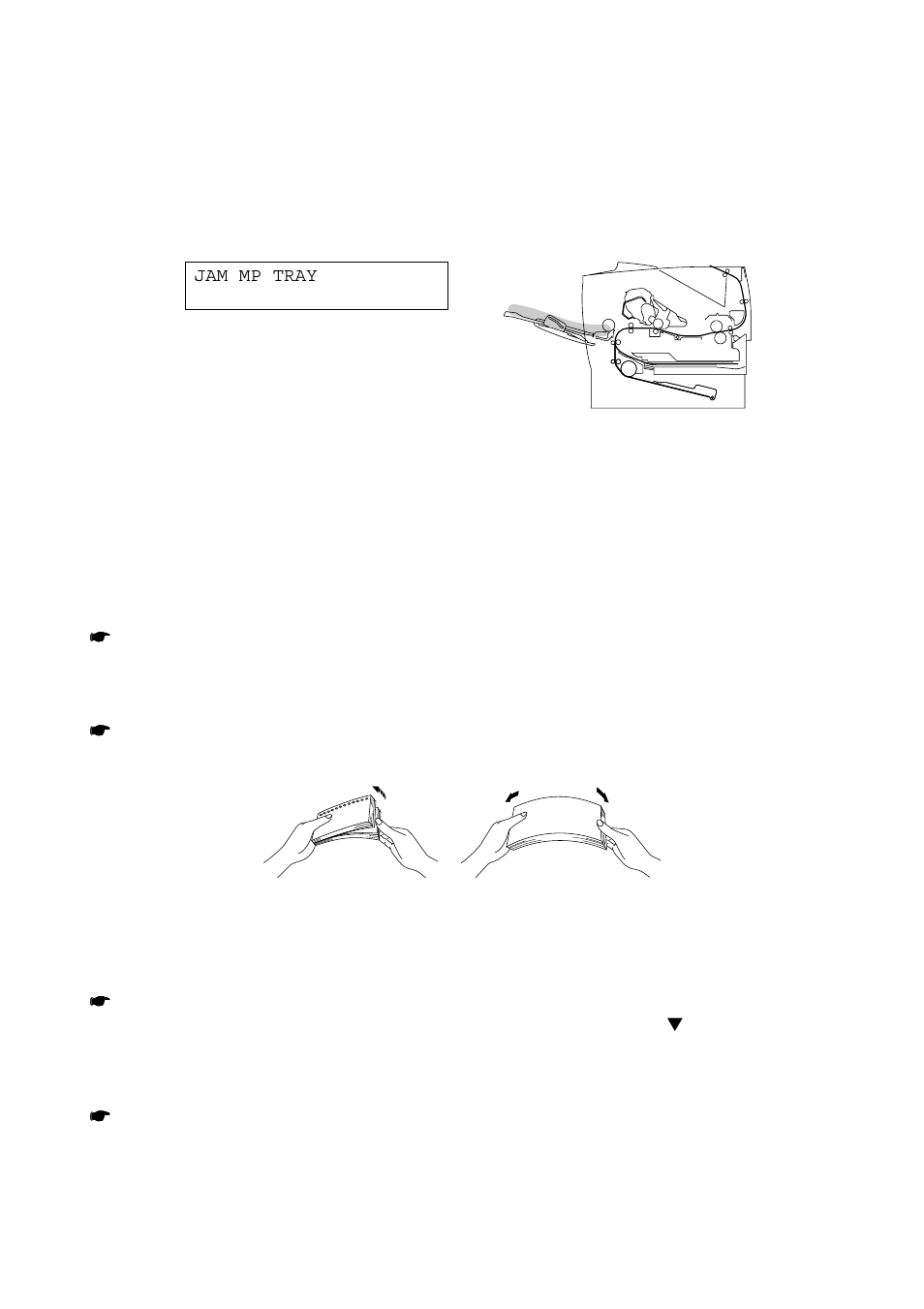 Jam tray (in the multi-purpose tray), Paper jam in the multi-purpose tray | Brother HL-2460 User Manual | Page 177 / 245