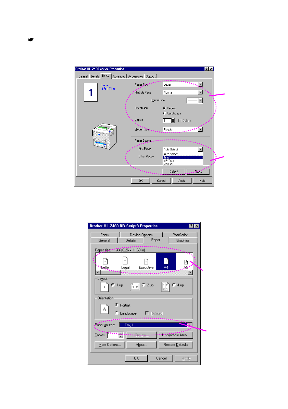 Brother HL-2460 User Manual | Page 40 / 245