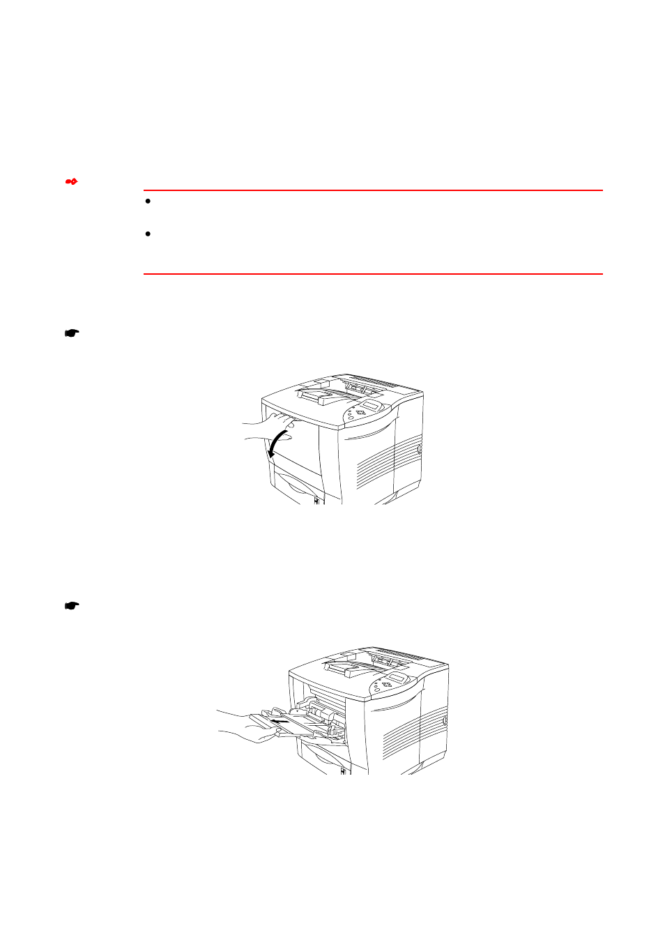 Printing paper from the multi-purpose tray | Brother HL-2460 User Manual | Page 43 / 245