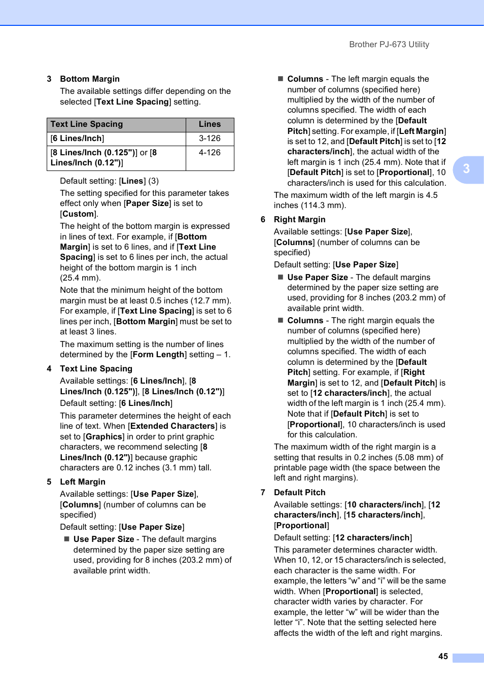 Brother PocketJet PJ-673 w WLAN User Manual | Page 49 / 75