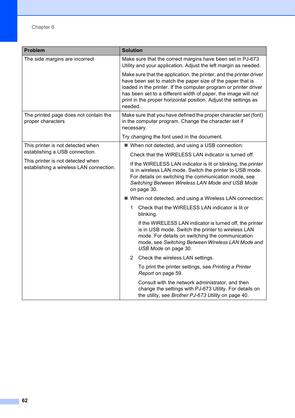 Brother PocketJet PJ-673 w WLAN User Manual | Page 66 / 75
