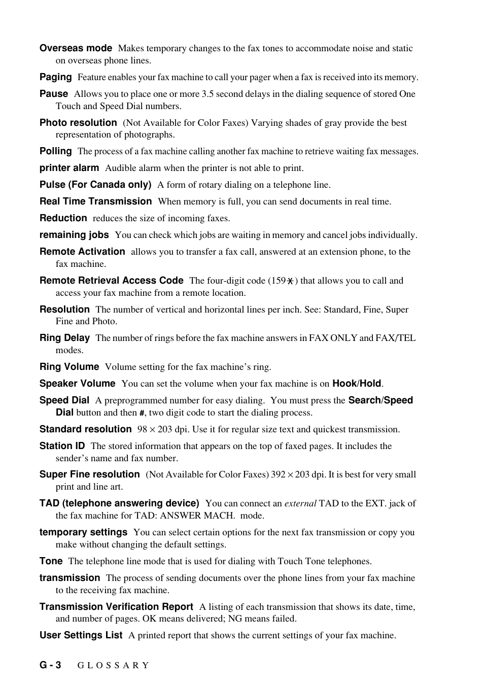 Brother FAX-1800C User Manual | Page 136 / 144