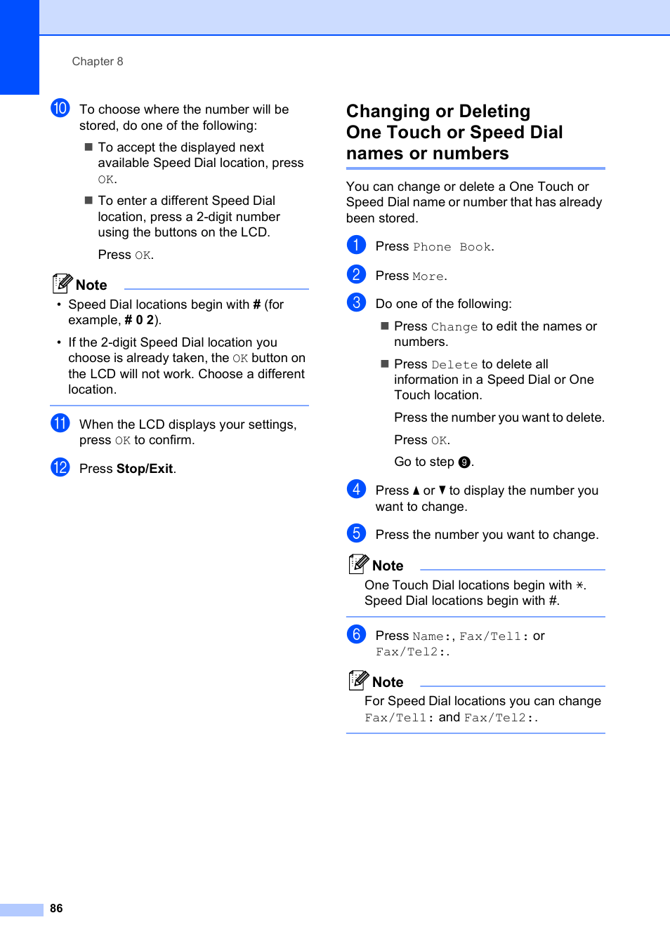 Brother MFC 6890CDW User Manual | Page 102 / 248