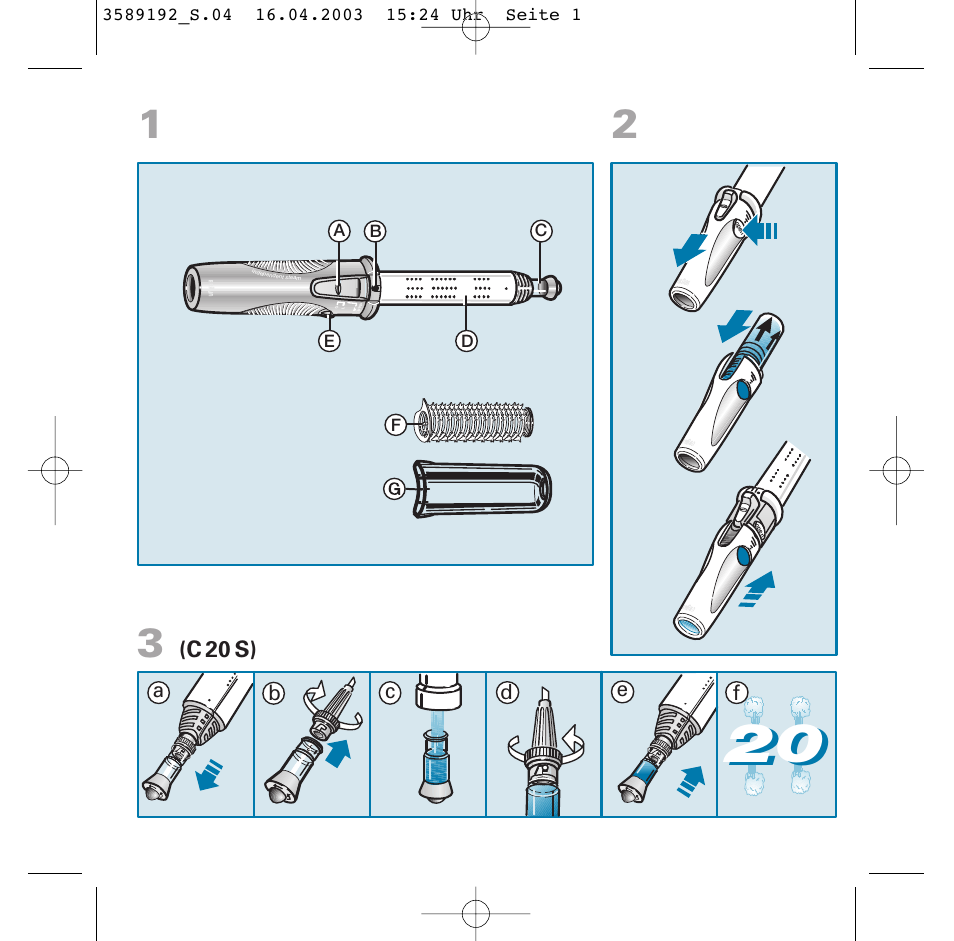 Braun C20 Independent Steam User Manual | Page 4 / 17