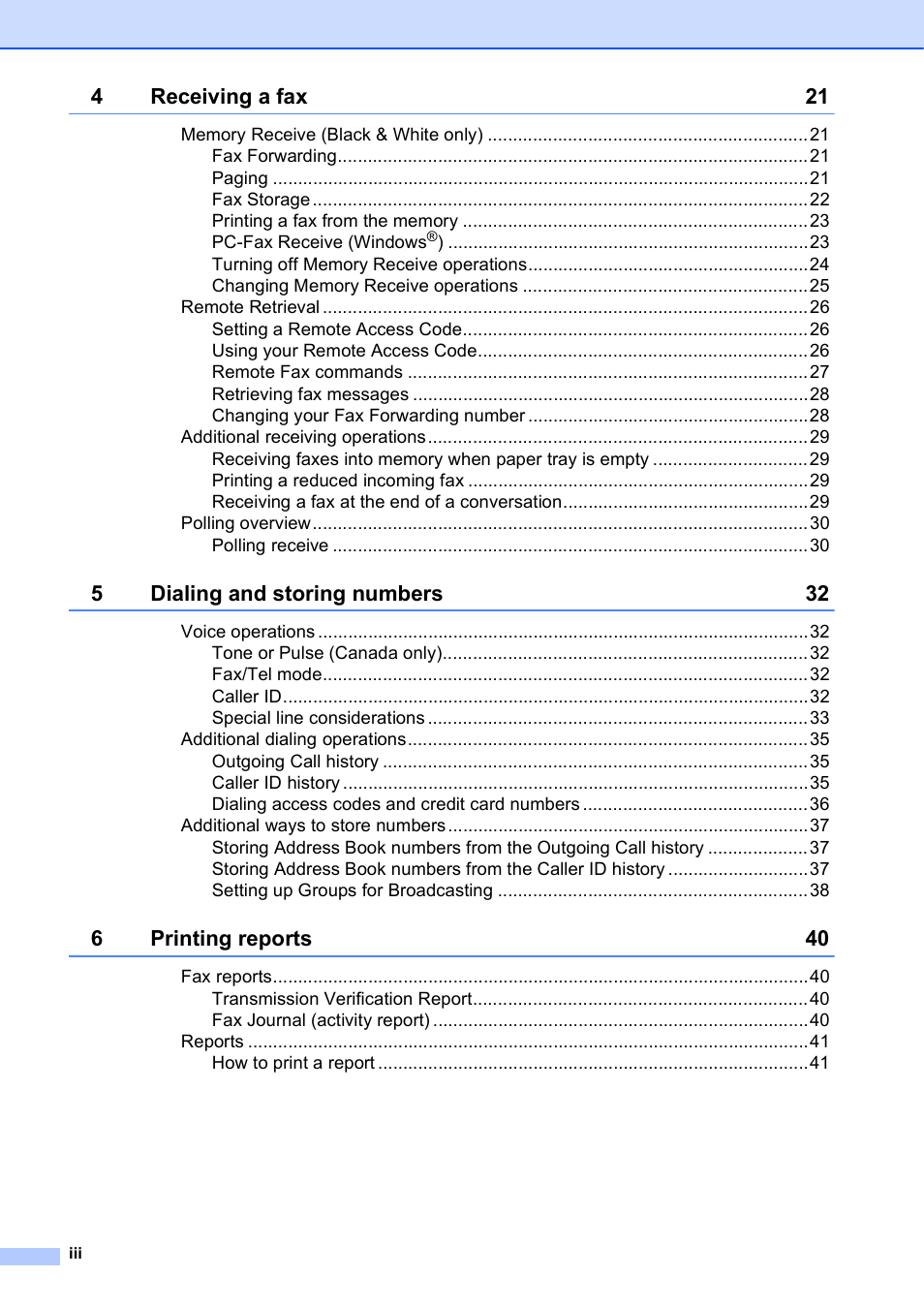 Brother MFC-J870DW User Manual | Page 4 / 97