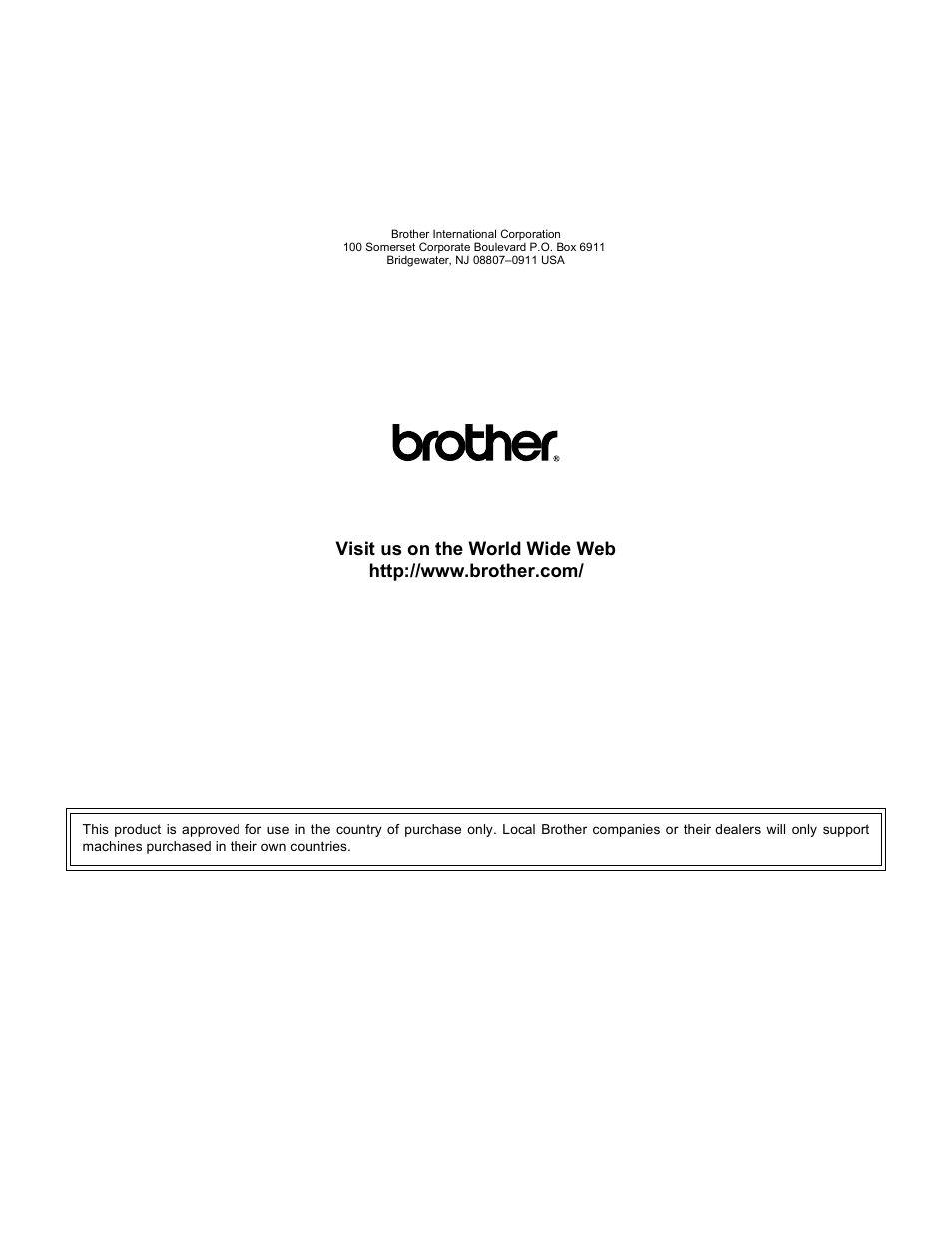 Brother usa | Brother DCP-J140W User Manual | Page 166 / 166