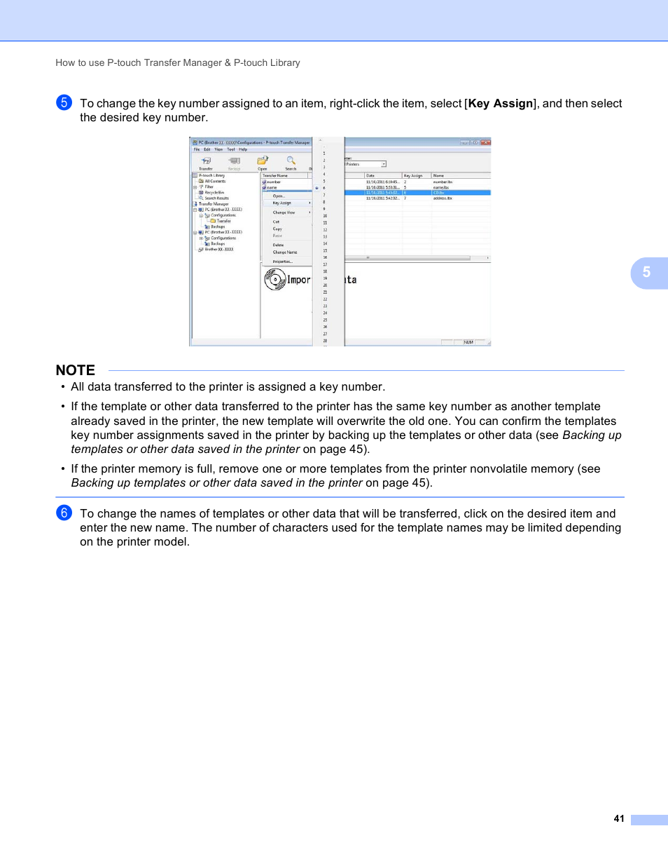 Brother TD-2120N User Manual | Page 45 / 94