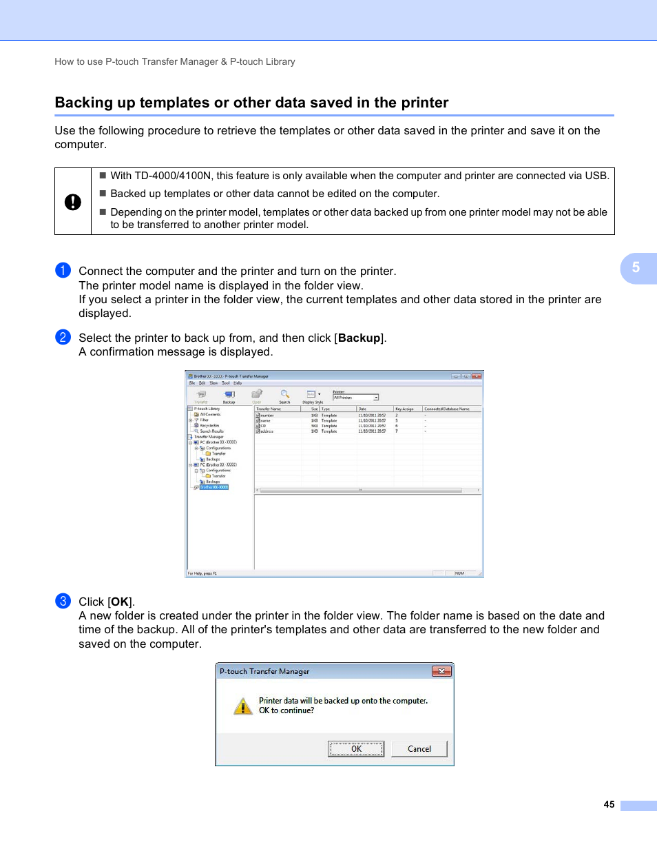 Brother TD-2120N User Manual | Page 49 / 94