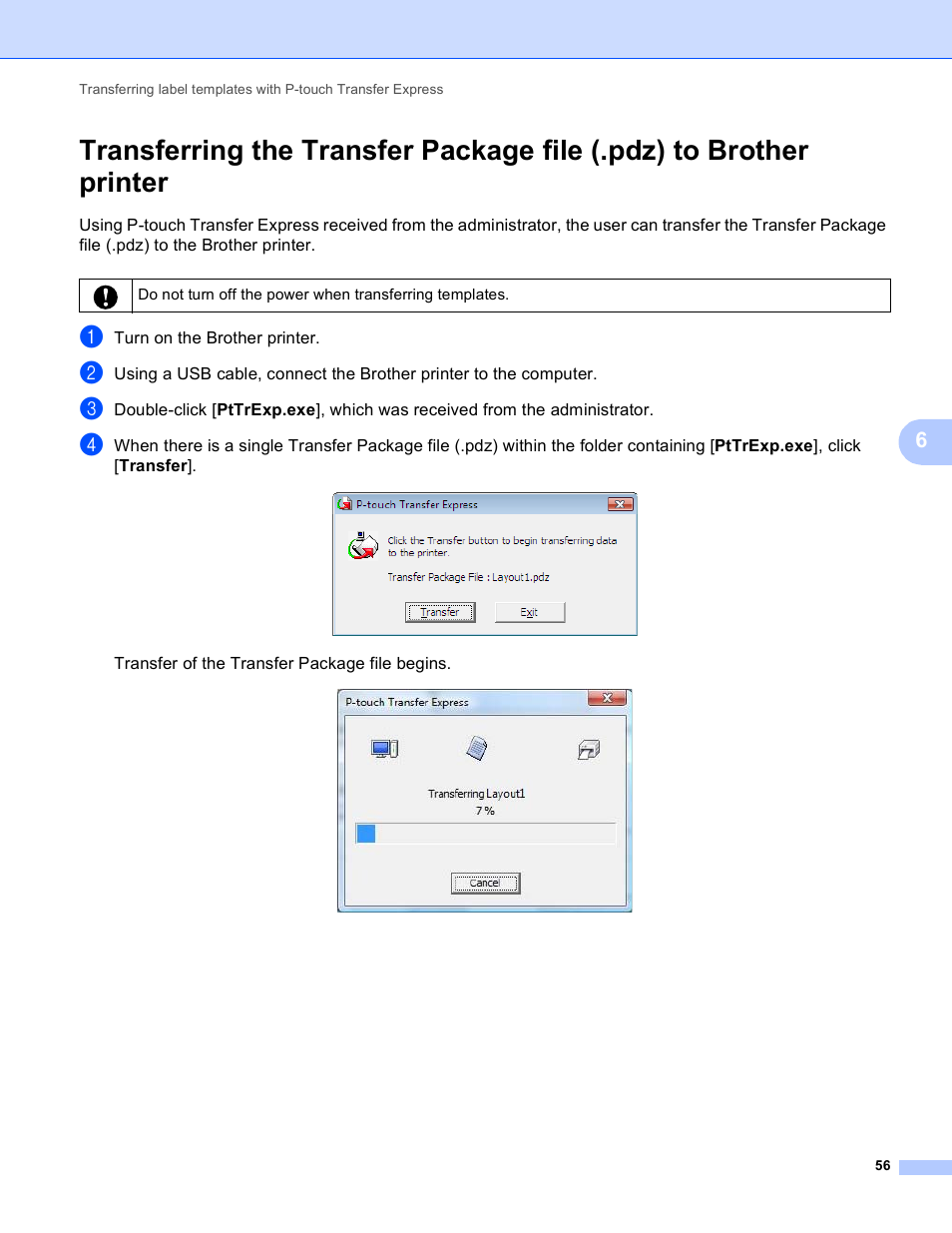 Brother TD-2120N User Manual | Page 60 / 94