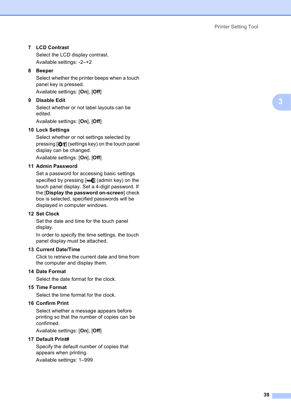 Brother TD-2120N User Manual | Page 45 / 122