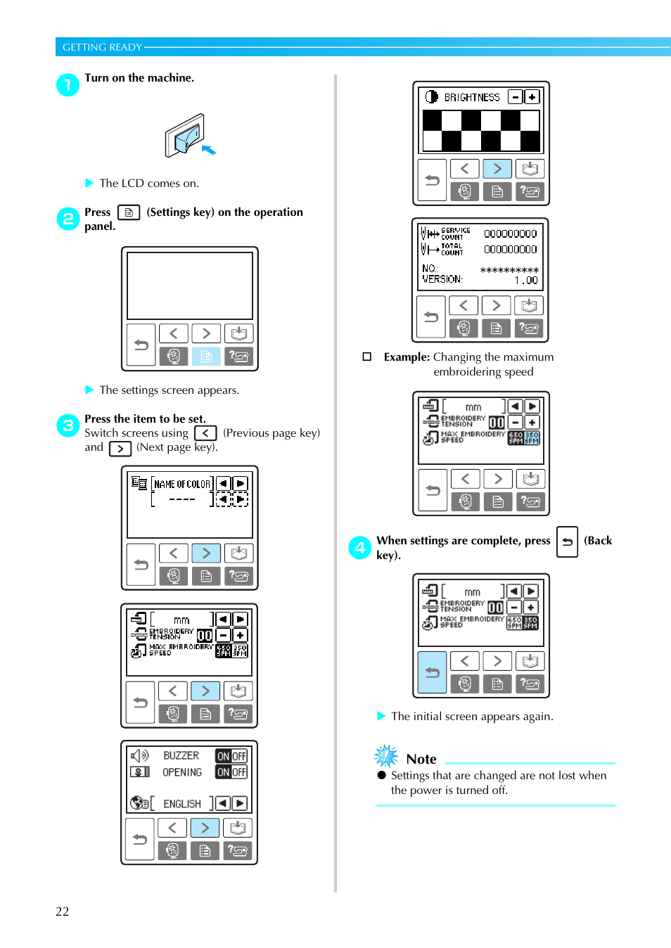 Brother PE-770 User Manual | Page 24 / 88