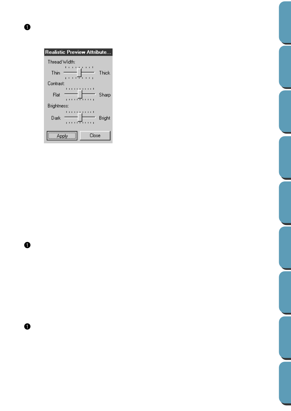 Toolbar, Status bar, Toolbar • status bar | Brother PE-DESIGN Ver.432 User Manual | Page 101 / 224