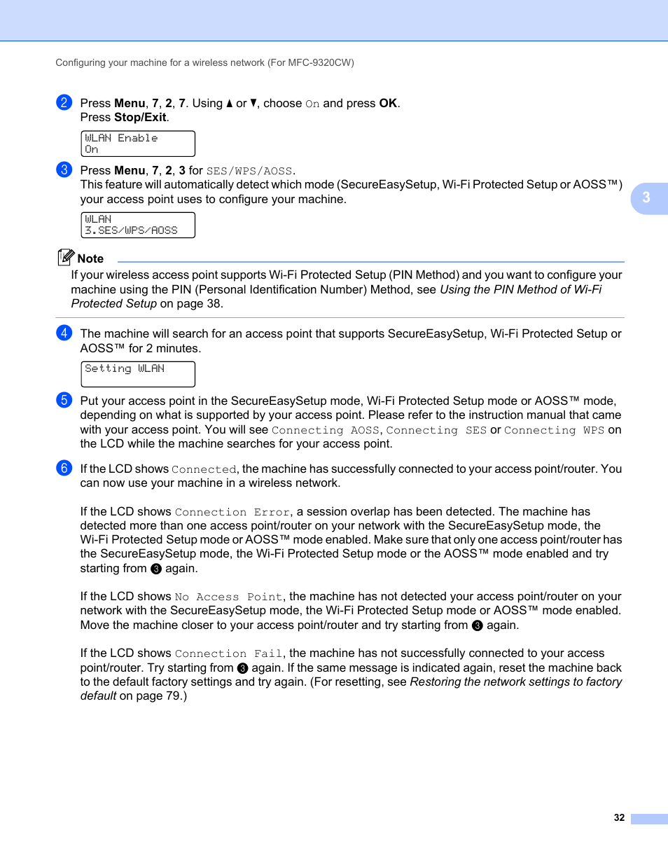 Brother MFC-9320CW User Manual | Page 43 / 203