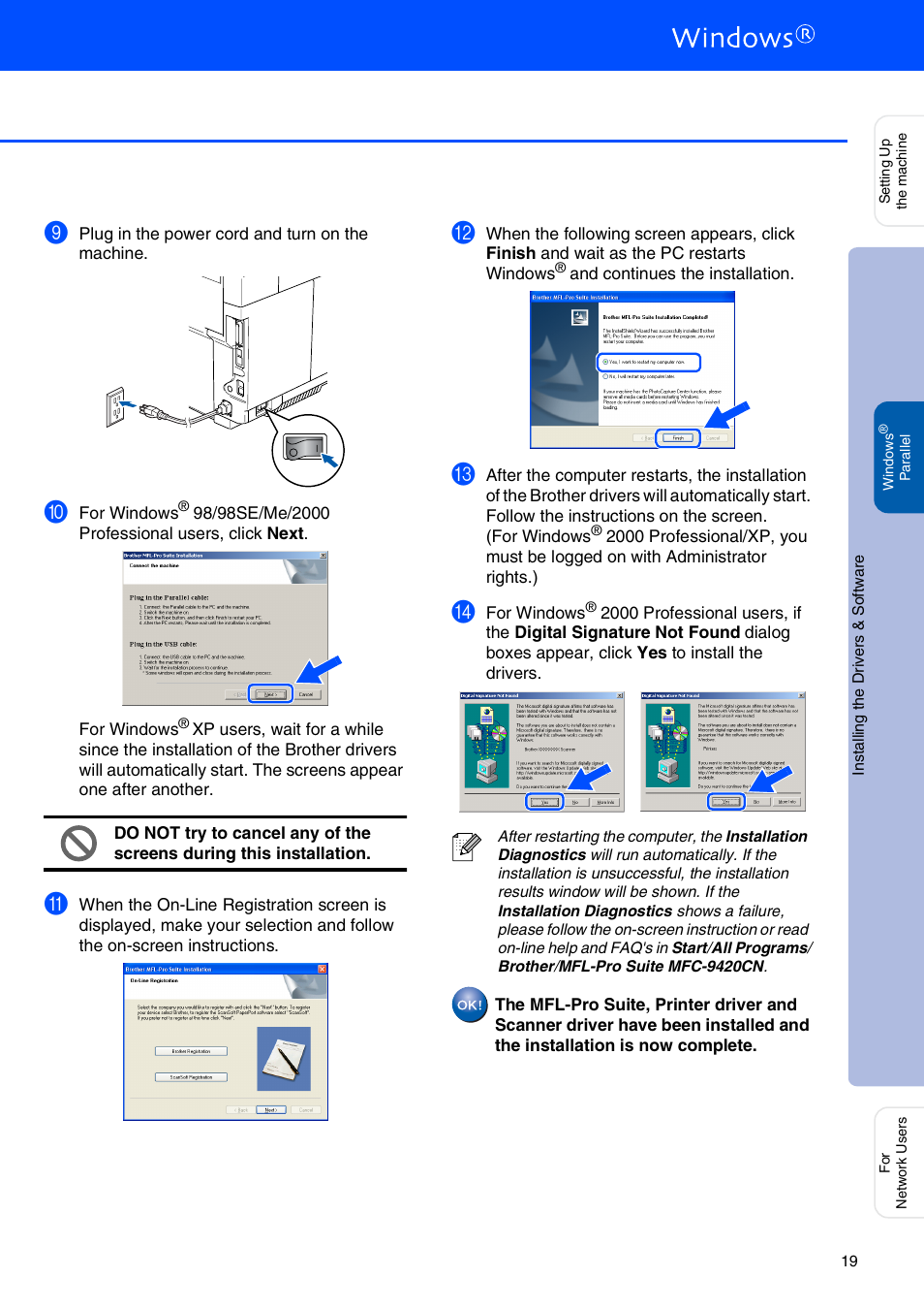Brother MFC-9420CN User Manual | Page 21 / 40