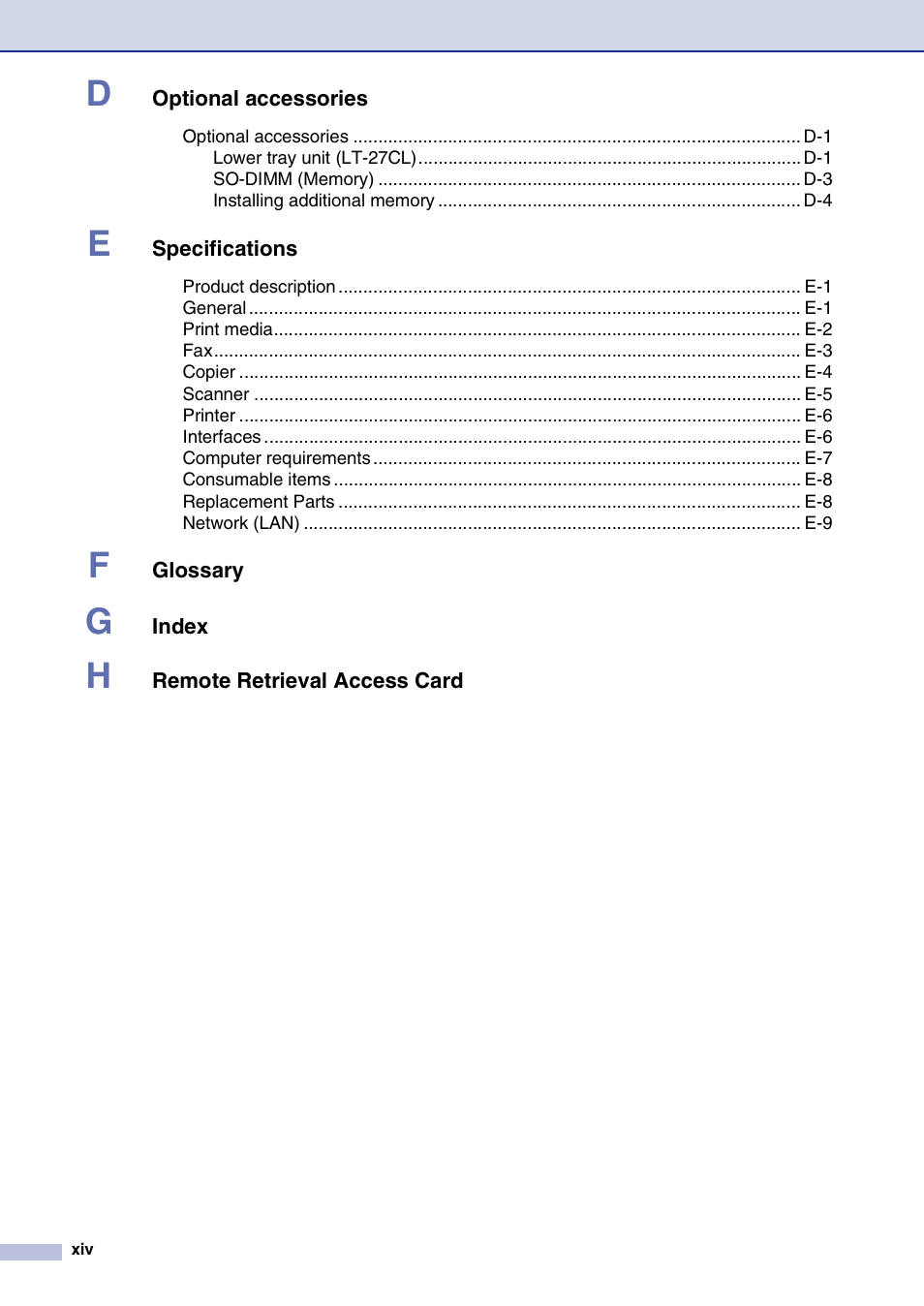Brother MFC-9420CN User Manual | Page 16 / 195
