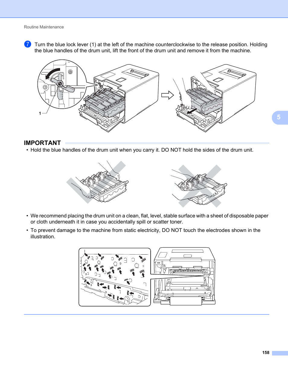 Important | Brother HL-L8350CDWT User Manual | Page 165 / 223