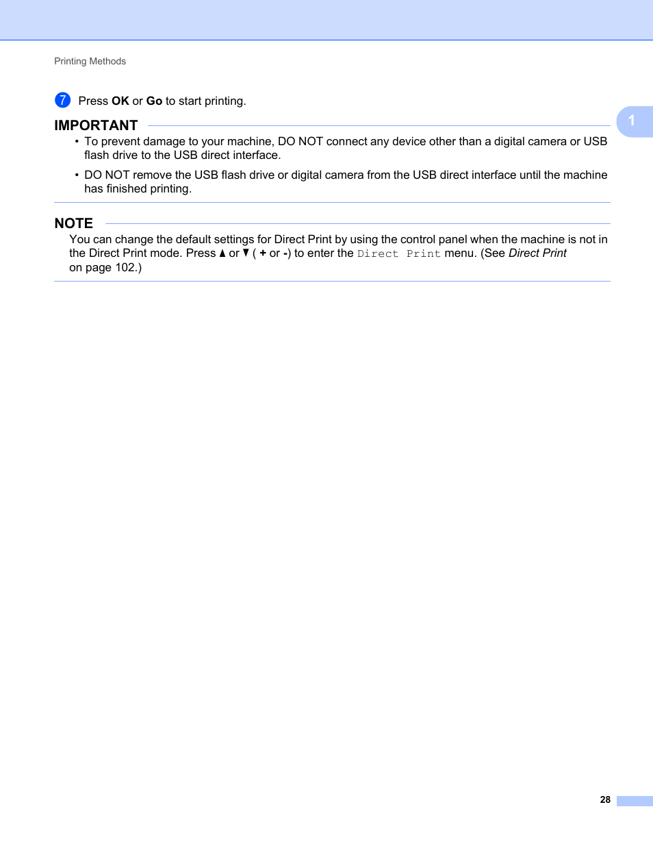 Important | Brother HL-L8350CDWT User Manual | Page 35 / 223