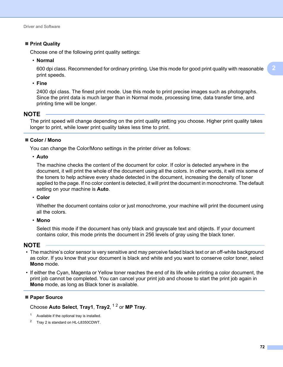 Brother HL-L8350CDWT User Manual | Page 79 / 223