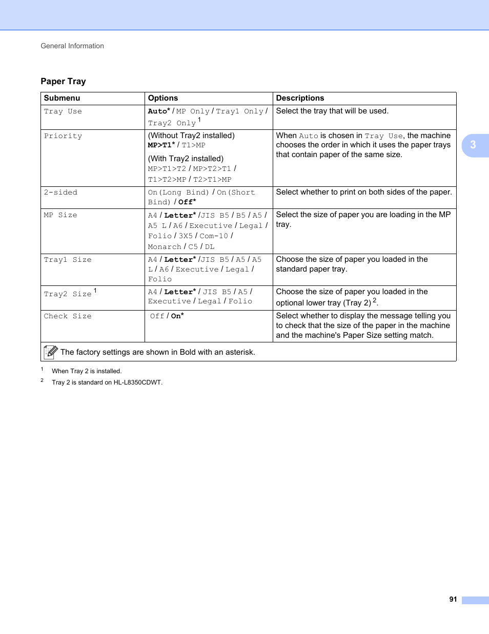 Brother HL-L8350CDWT User Manual | Page 98 / 223