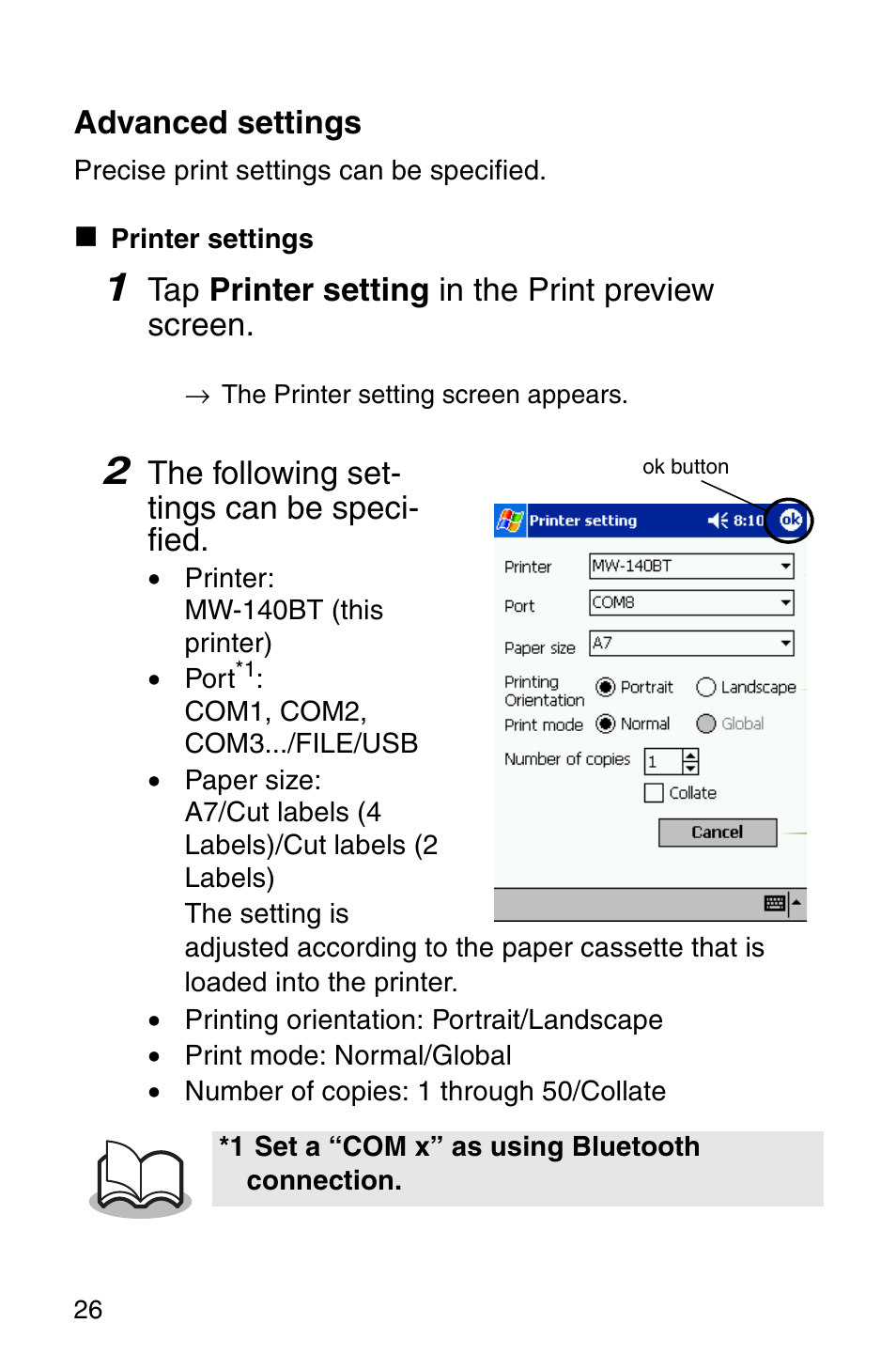 Brother MW-140BT User Manual | Page 28 / 93