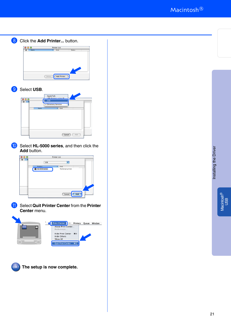 Brother HL-5050 User Manual | Page 23 / 26
