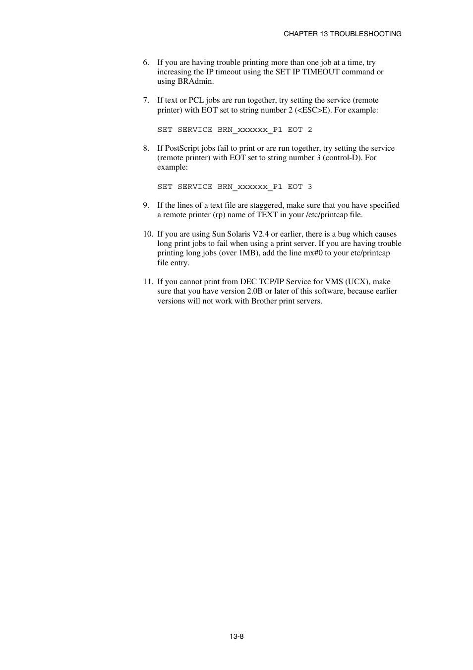 Brother HL-1870N User Manual | Page 130 / 149