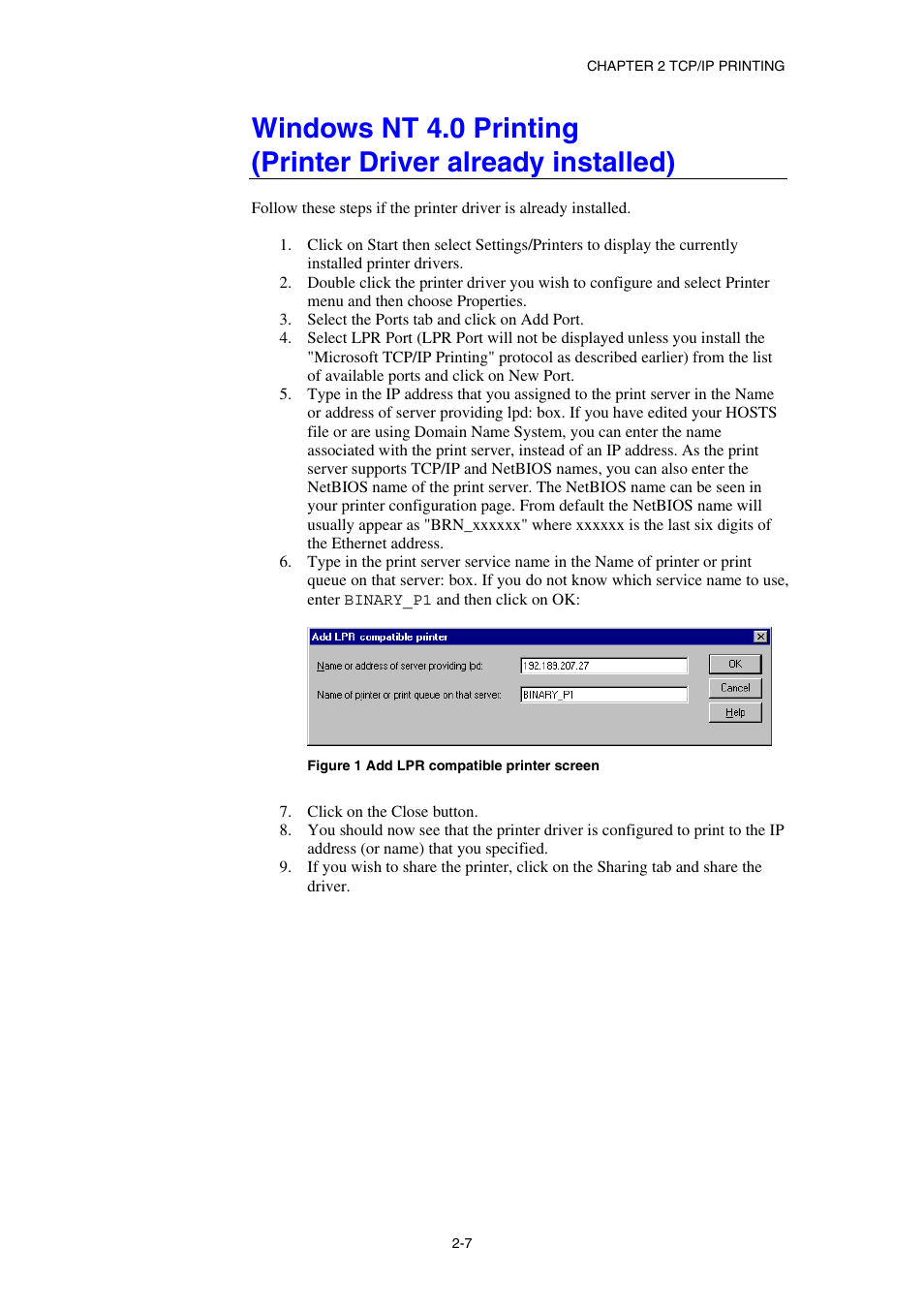 Brother HL-1870N User Manual | Page 36 / 149