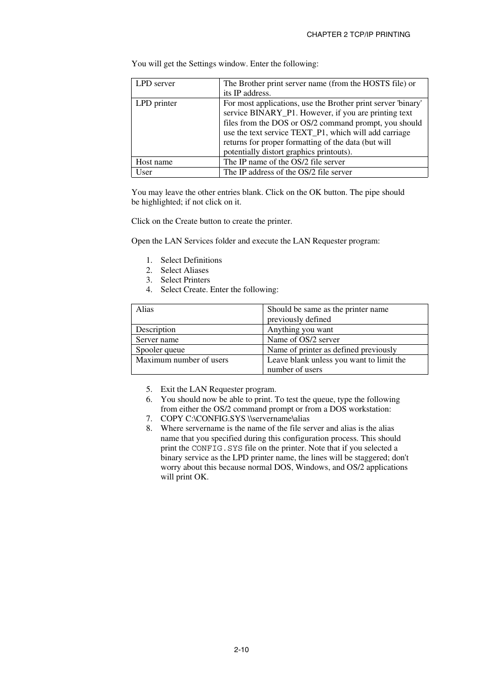 Brother HL-1870N User Manual | Page 39 / 149