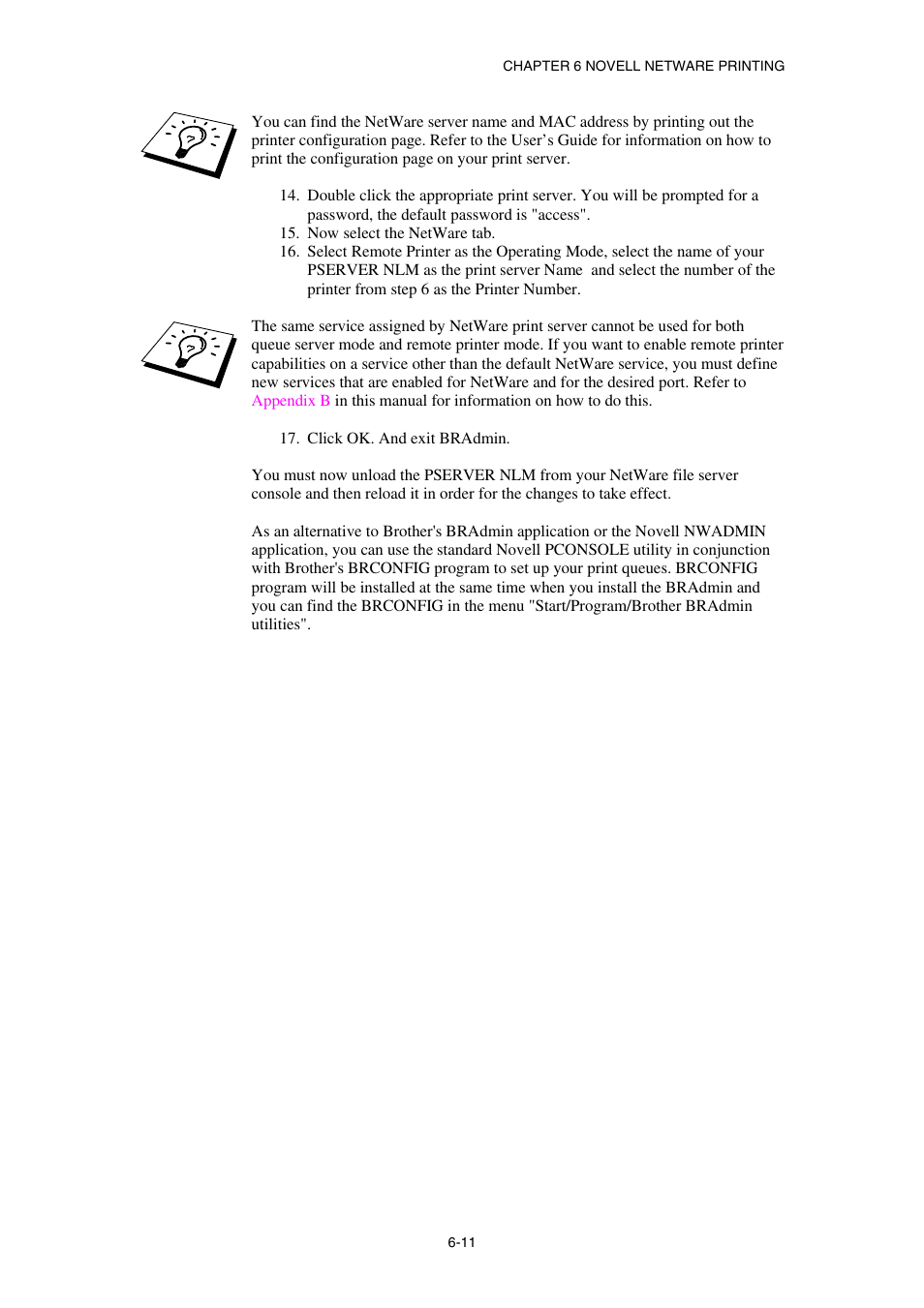Brother HL-1870N User Manual | Page 75 / 149