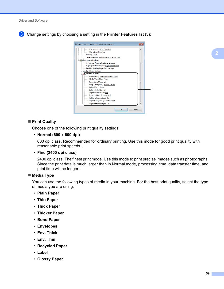 Brother HL-L9200CDWT User Manual | Page 66 / 228