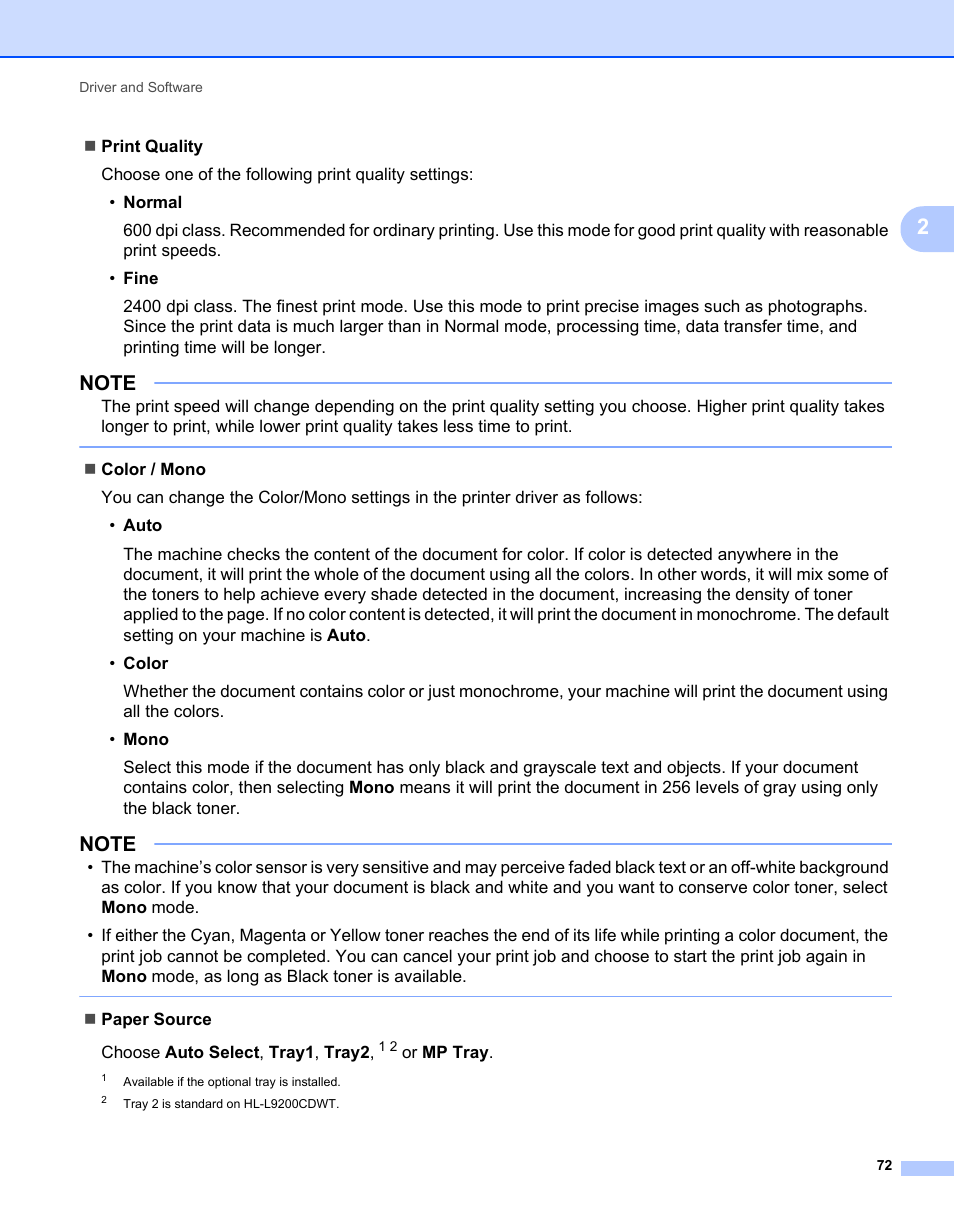 Brother HL-L9200CDWT User Manual | Page 79 / 228