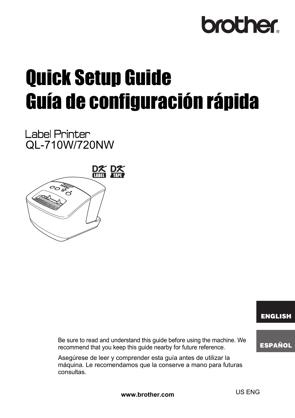 Brother QL-720NW User Manual | 93 pages