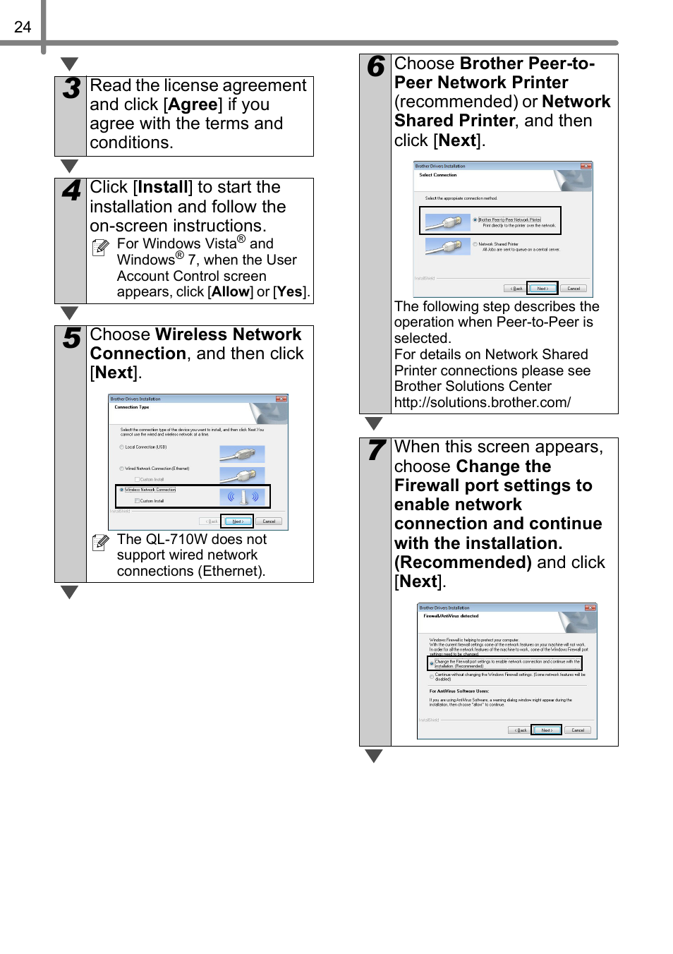 Brother QL-720NW User Manual | Page 32 / 93