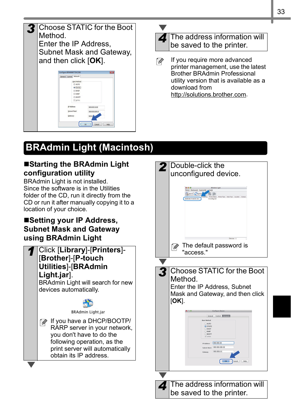Bradmin light (macintosh) | Brother QL-720NW User Manual | Page 41 / 93