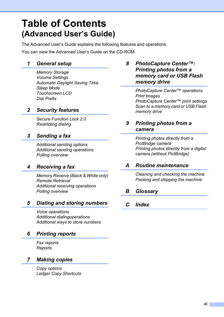 Brother MFC-J4710DW User Manual | Page 13 / 211