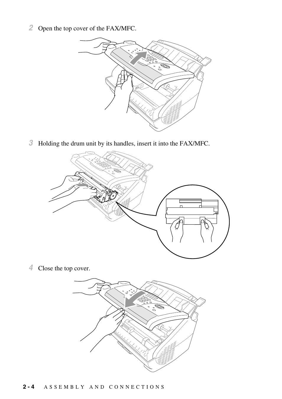 Brother FAX-2800 User Manual | Page 34 / 228