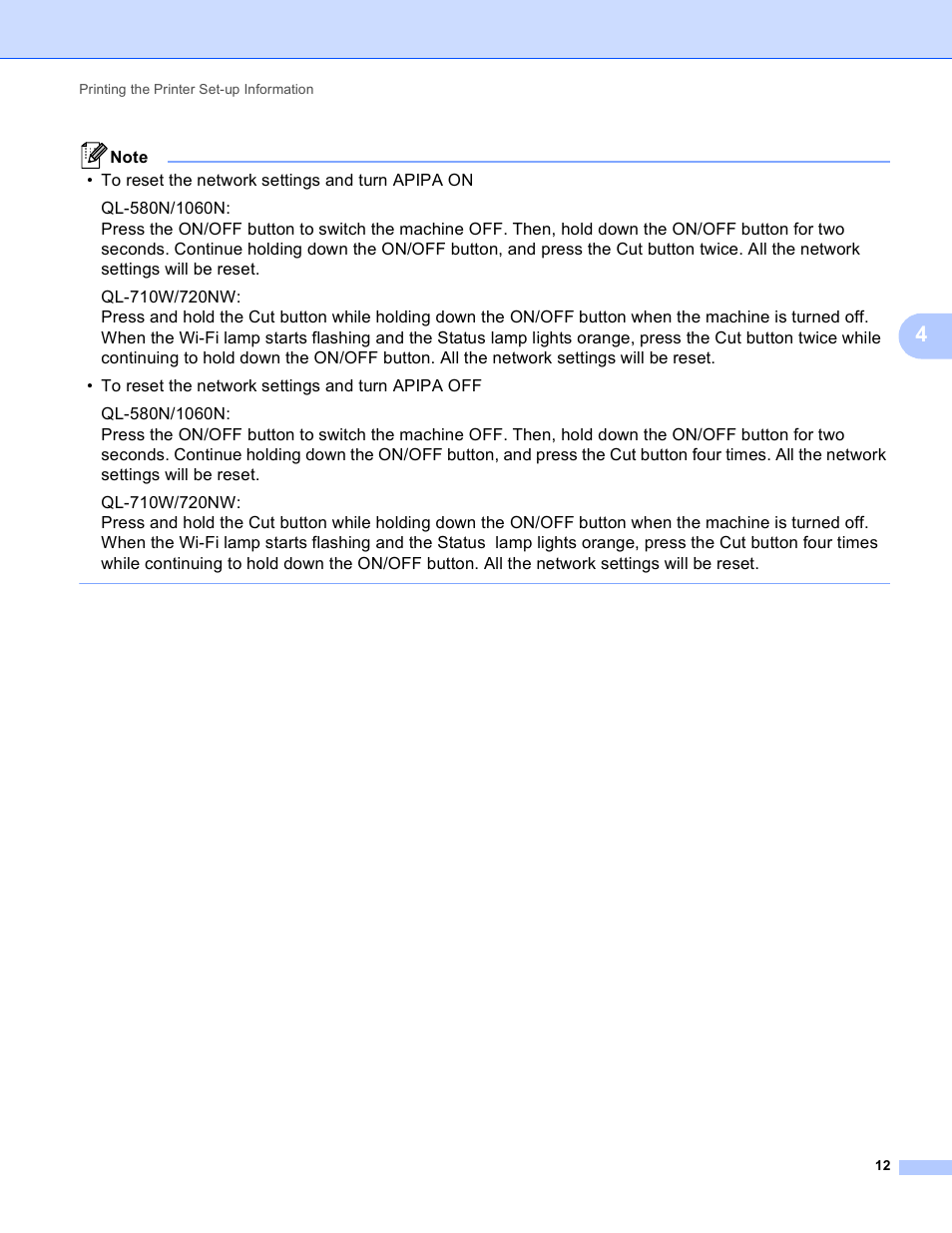 Brother QL-720NW User Manual | Page 17 / 48