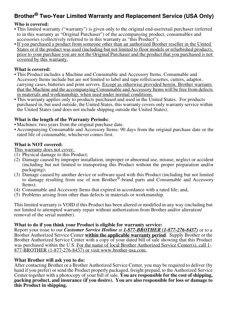 Brother PT-7500 User Manual | Page 4 / 103