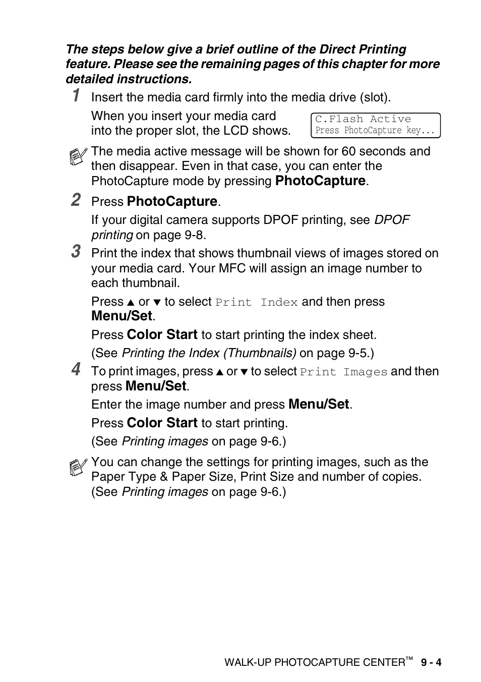 Brother MFC-420CN User Manual | Page 101 / 200
