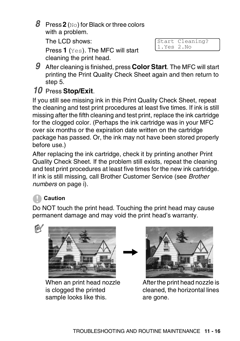 Brother MFC-420CN User Manual | Page 135 / 200