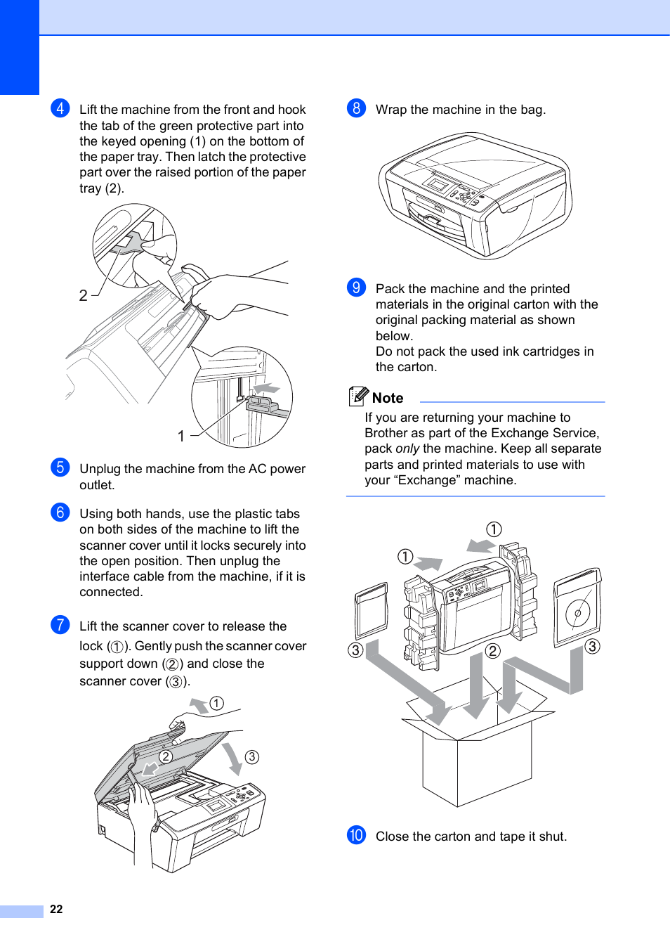 Brother DCP-J125 User Manual | Page 26 / 30
