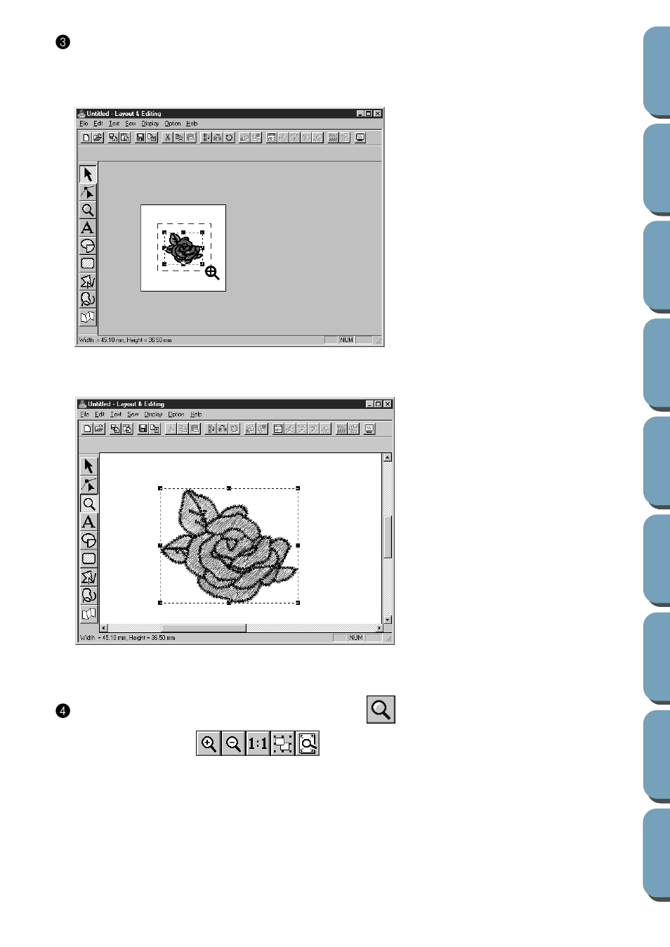 Brother PE-DESIGN Ver.432 User Manual | Page 36 / 200