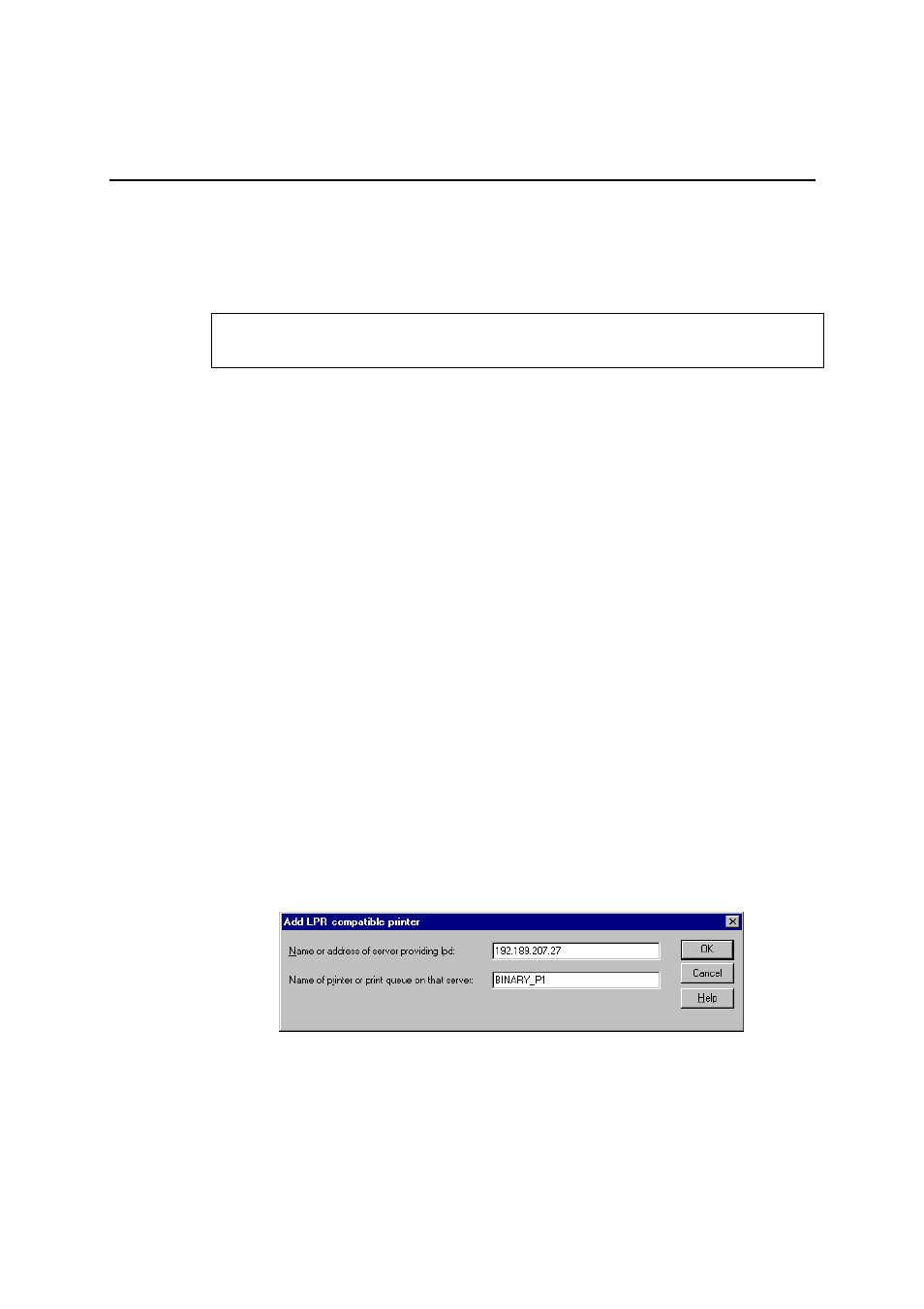 Windows nt print queue configuration, Windows nt print queue configuration 2-7 | Brother HL 1270N User Manual | Page 32 / 122