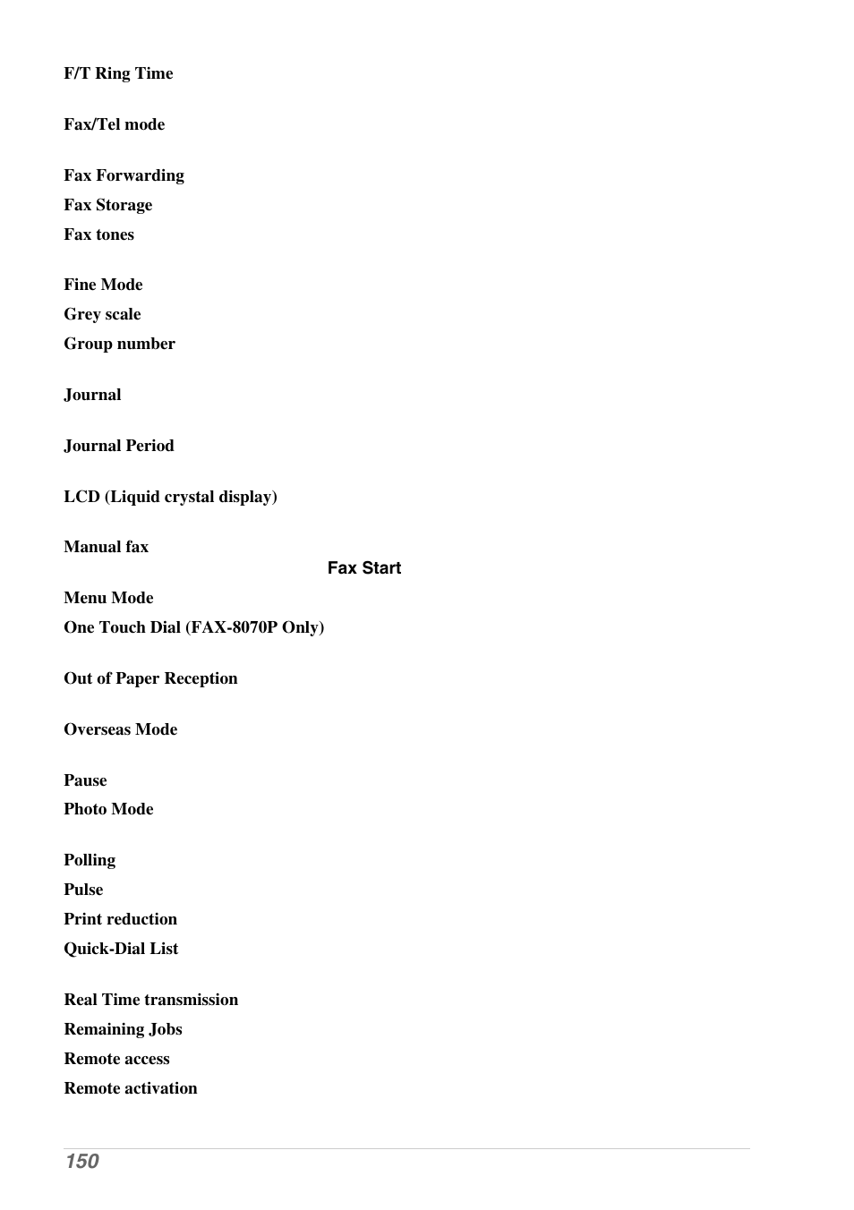 Brother MFC-9030 User Manual | Page 159 / 166