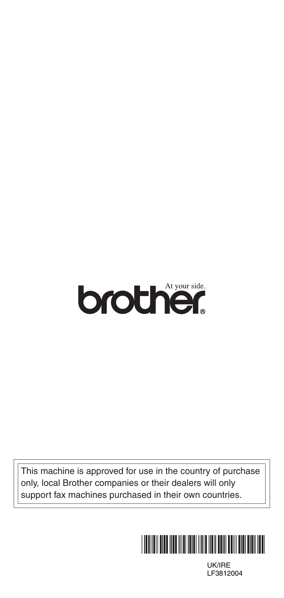 Brother FAX-T106 User Manual | Page 119 / 119
