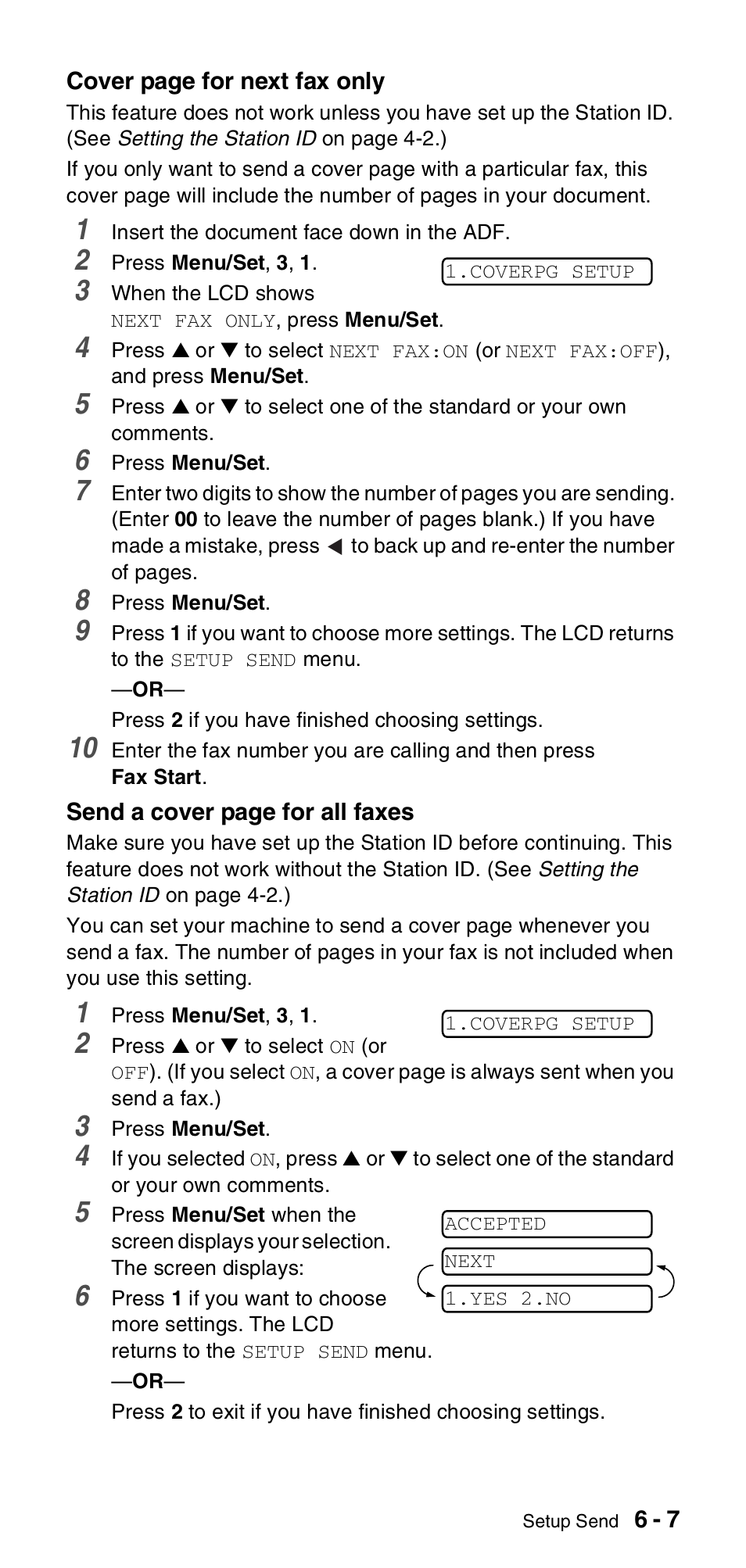 Brother FAX-T106 User Manual | Page 61 / 119