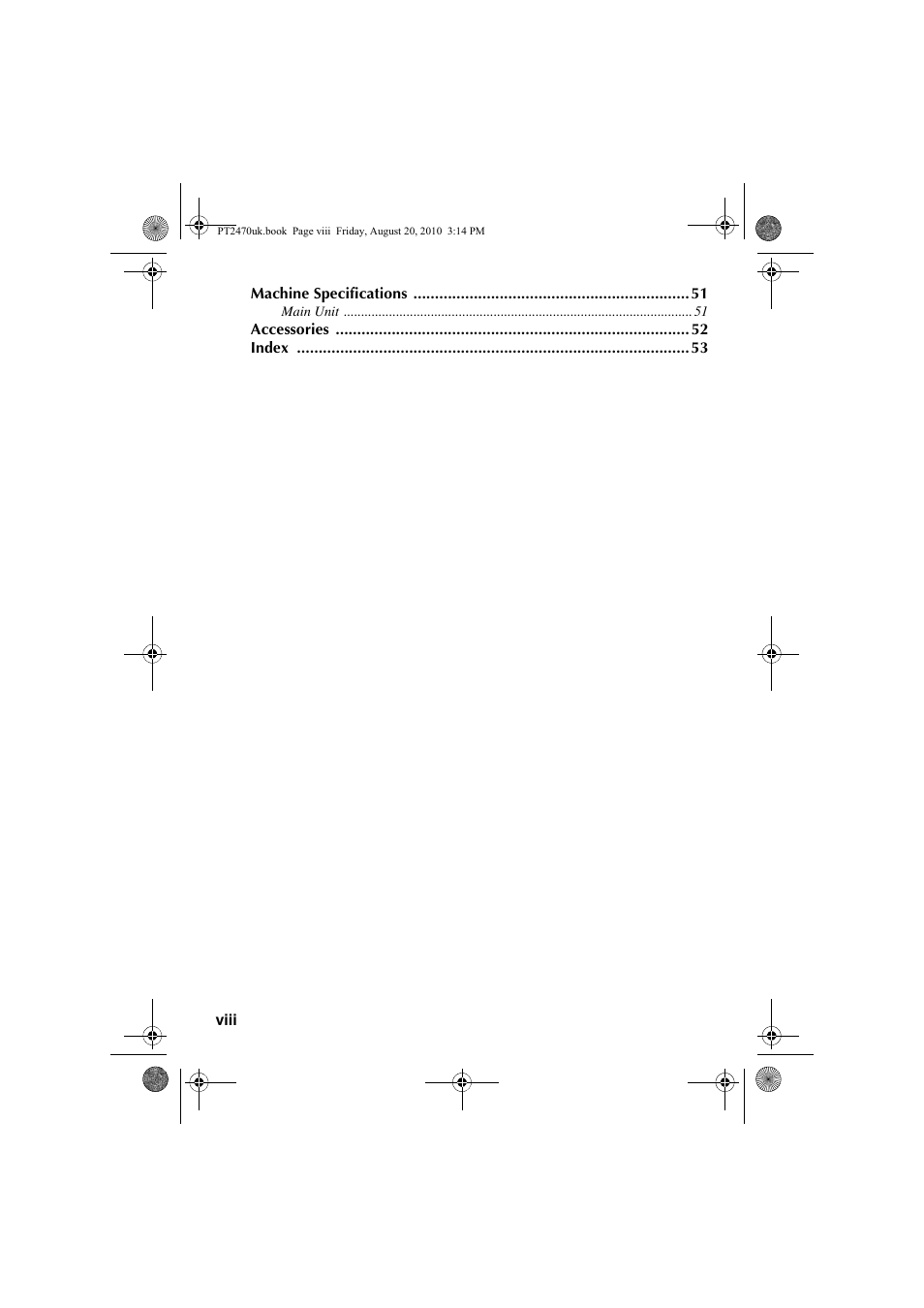 Brother PT-2470 User Manual | Page 10 / 66