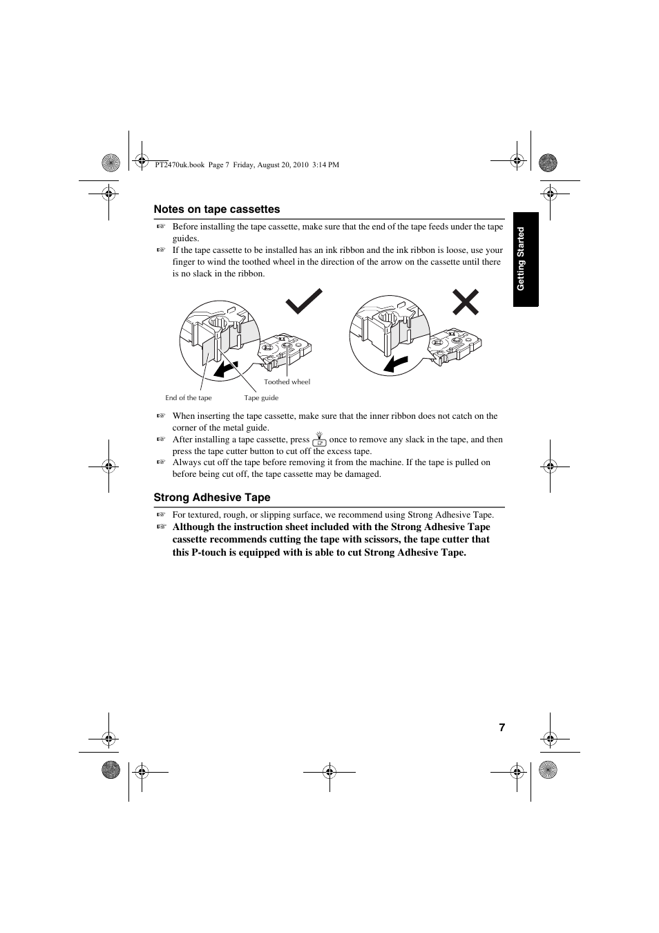 Brother PT-2470 User Manual | Page 17 / 66