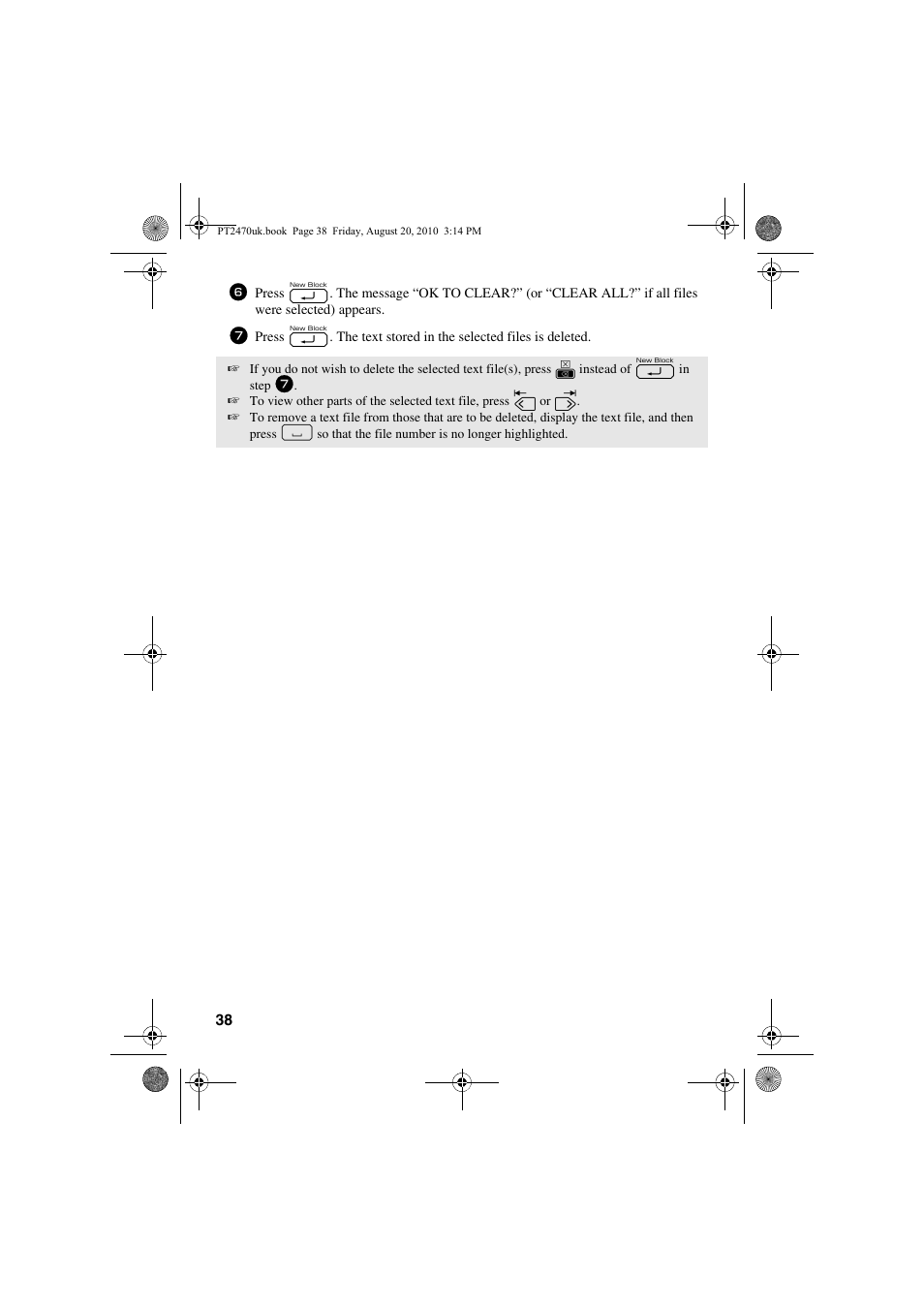 Brother PT-2470 User Manual | Page 48 / 66